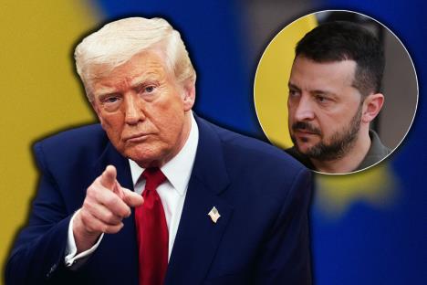Donald Tramp Volodimir Zelenski