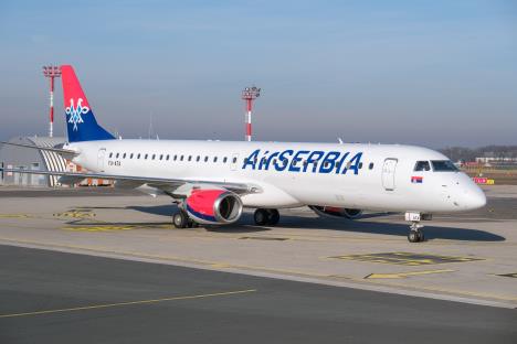 Avion embraer Er Srbija