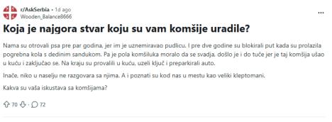 Objava o odnosima s komšijama