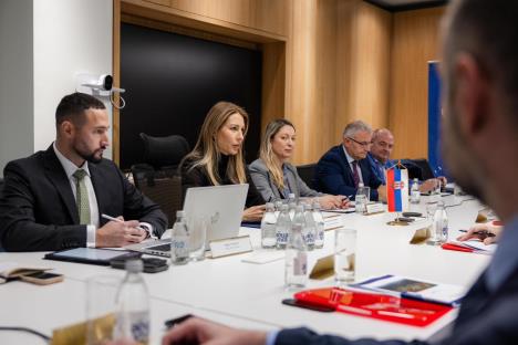 Sastanak Dubravke Đedović Handanović i Čarlsa Kormijea