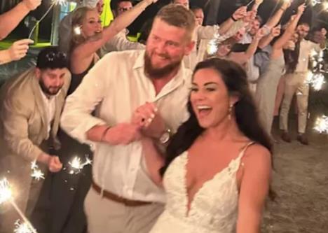 Mladenci na venčanju pe tragedije