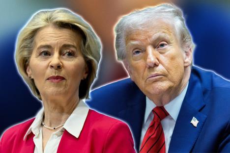 Ursula fon der Lajen Donald Tramp