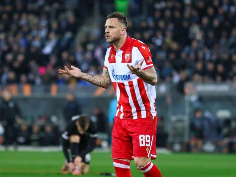 Marko Arnautović na utakmici protiv Šturma u Gracu