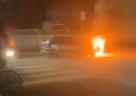 Izgoreo automobil u Jagodini