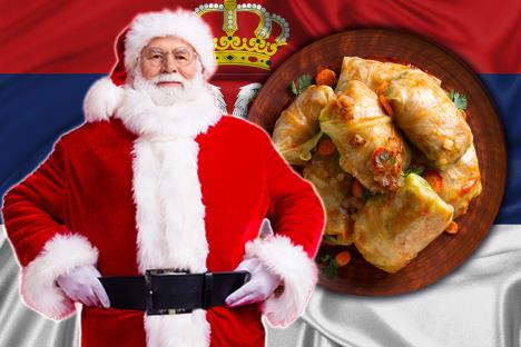 Srbija Deda Mraz sarma