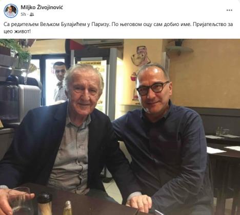 Miljko Živojinović i Veljko Bulajić