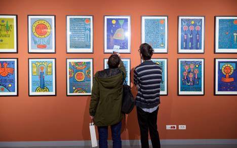 Otvaranje izložbe Lazar Vujaklija - Protest prema sebi