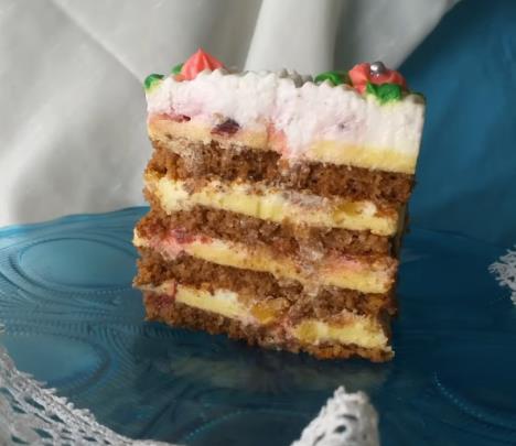 Posna torta Moskva šnit