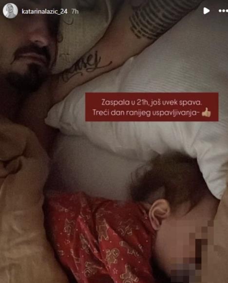 Darko Lazić sa ćerkicom