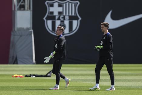 Mark Andre Ter Štegen i Vojčeh Ščensni