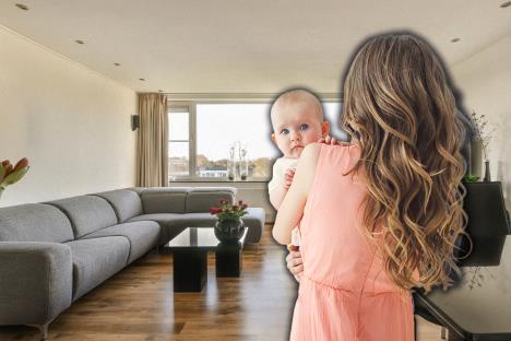 majka dete stan razlgedanje kupovina stana