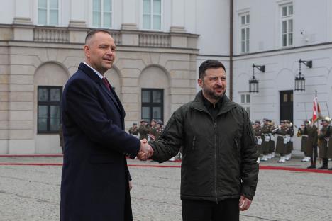 Volodimir Zelenski Karol Navrocki