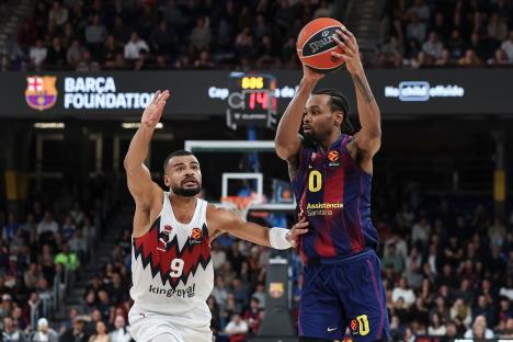 Kevin Panter na meču Barselona - Baskonija
