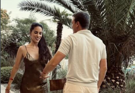 Marija Egelja s mužem