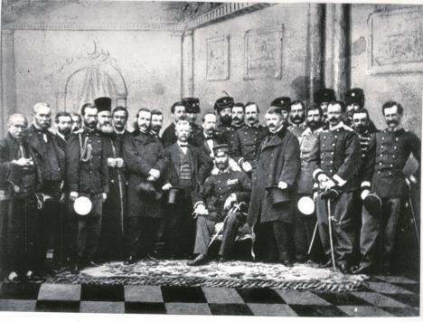 Knez-Mihailo-sa-pratnjom-u-Carigradu-povodom-predaje-gradova-1867.-godine