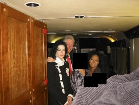 Majkl Džekson i Bil Klinton