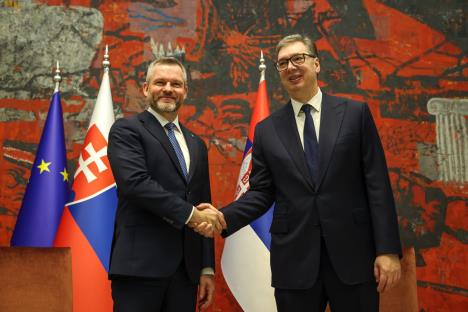 Aleksandar Vučić Peter Pelegrini