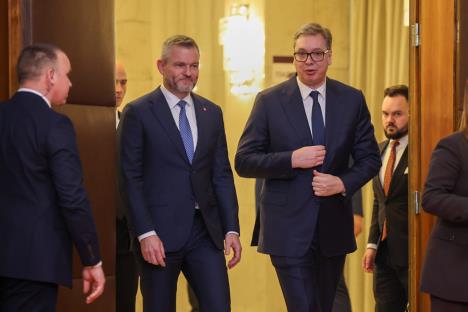 Aleksandar Vučić Peter Pelegrini