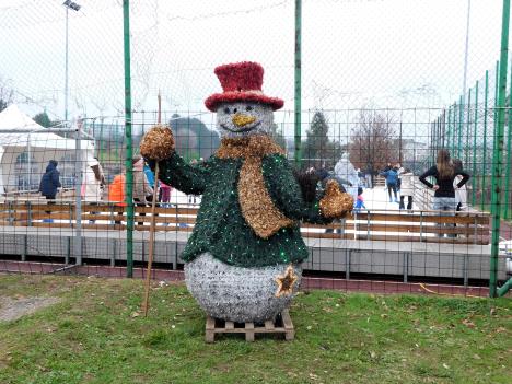 LOZNICA - Dočekuje ih Sneško.JPG