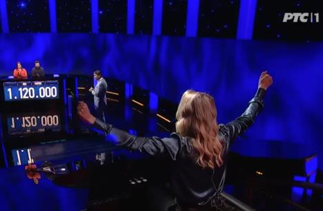 Karlos Franko, takmičar iz Meksika, slavi pobedu u kvizu Potera i osvojeni iznos od 1.120.000 dinara