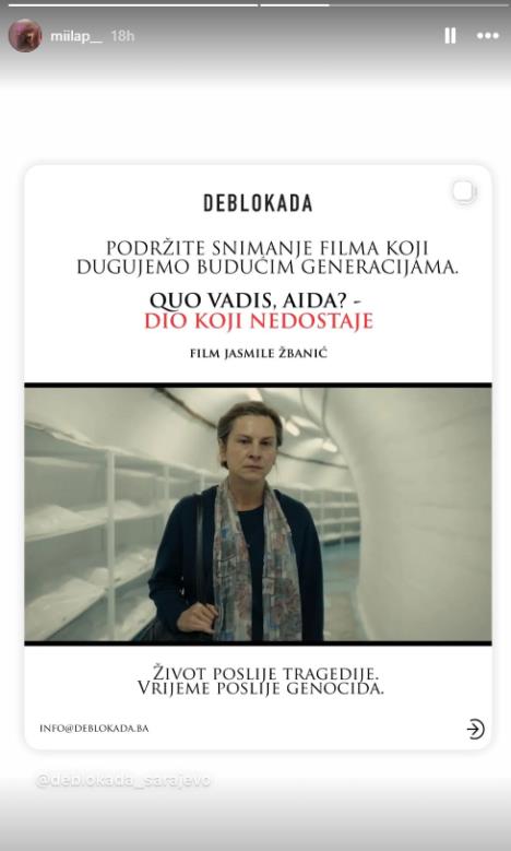 Mila Pajić Quo Vadis Aida