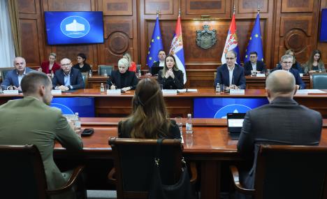 Razgovor s mlekarima u Vladi Srbije