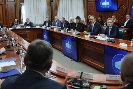 Razgovor s mlekarima u Vladi Srbije