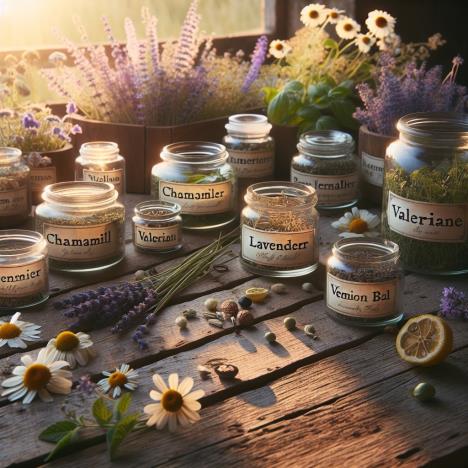 teglice sa lekovitim biljem, lavanda, valerijana, kamilica...