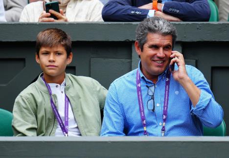 Brat i otac Karlosa Alkaraza na Vimbldonu