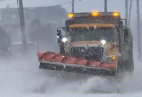 Snežna oluja u Americi