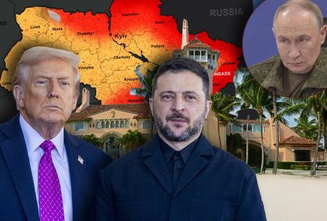 Donald Tramp Volodimir Zelenski