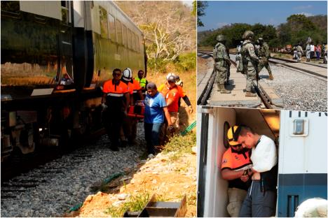 Meksiko železnička nesreća