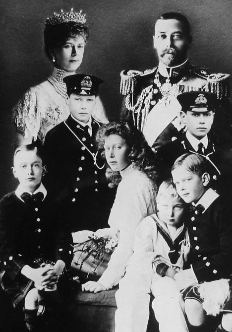 Kralj Džordž V, kraljica Marija