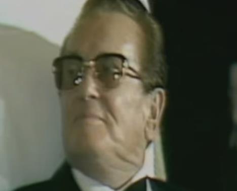 Josip Broz Tito doček Nove godine 1980