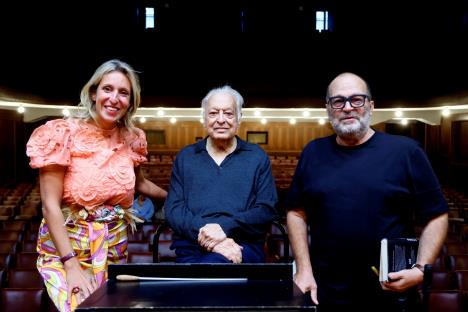 Jelena Milašinović, Zubin Mehta i Boris Miljković, foto M.Đoković.jpg