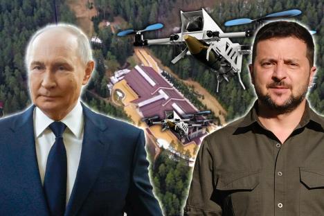 Volodmir Zelenski Vladimir Putin