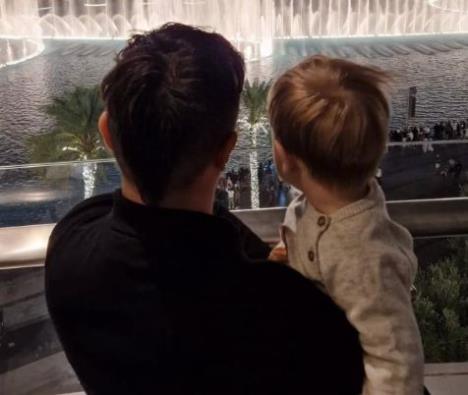 Marija Šerifović i sin Mario