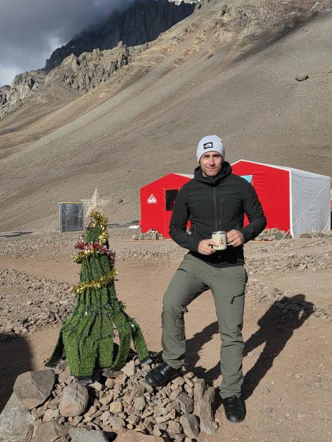 Marko Nikolić na Akonkagvi