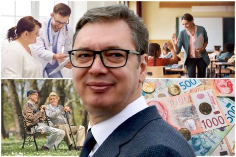 Aleksandar Vučić plate penzije