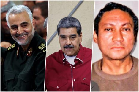 Kasem Solejmani Nikolas Maduro Manuel Antonio Noriega
