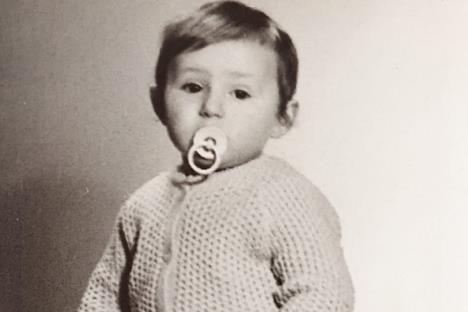 Dragan Glamočić kao beba