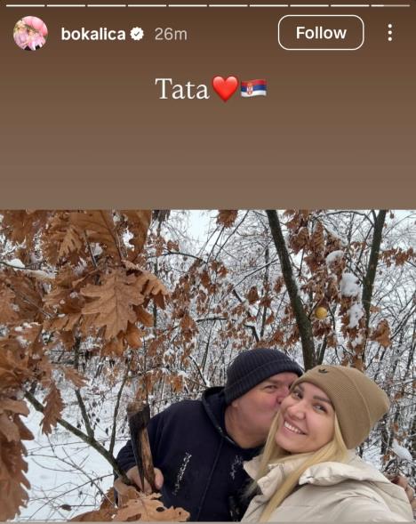 Voditeljka proslavlja Božić