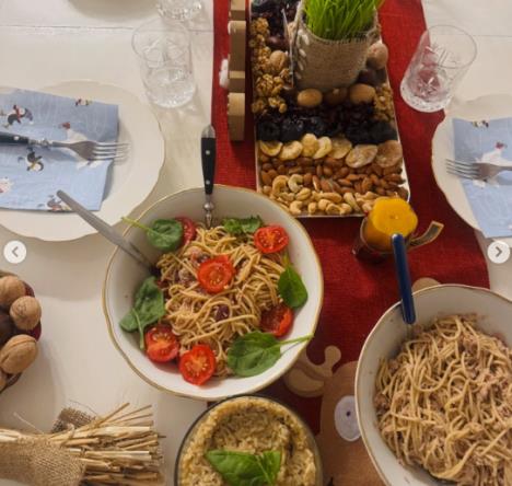 praznična trpeza Anje Mit