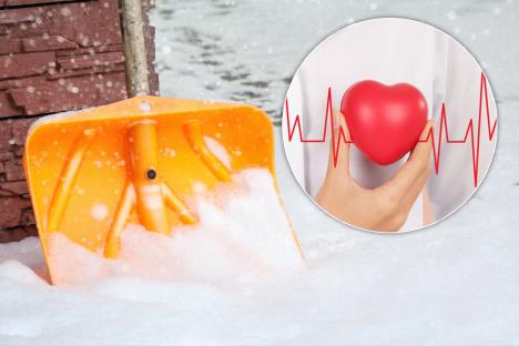 lopata za čišćenje snega/srce