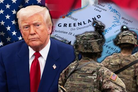 Donald Tramp Grenland Danska