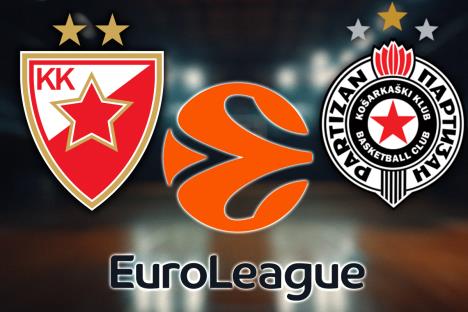 KK Crvena Zvezda KK Partizan Evroliga