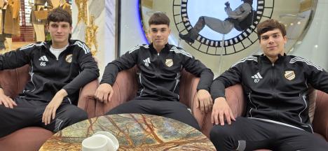 Veljko Žurić Nemanja Mirković i Mateo Maravić