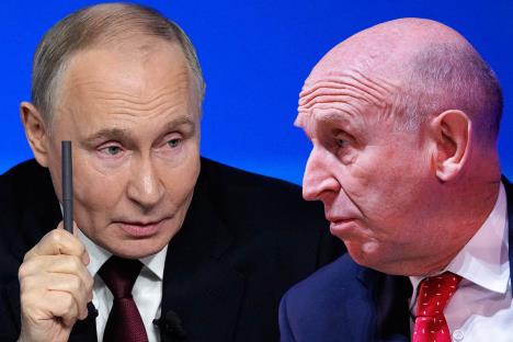 john healey Vladimir Putin