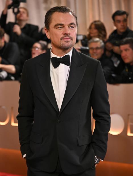 Leonardo Dikaprio na dodeli Zlatnog globusa 2026