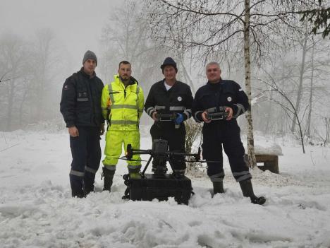 Elektromreža Srbije sneg
